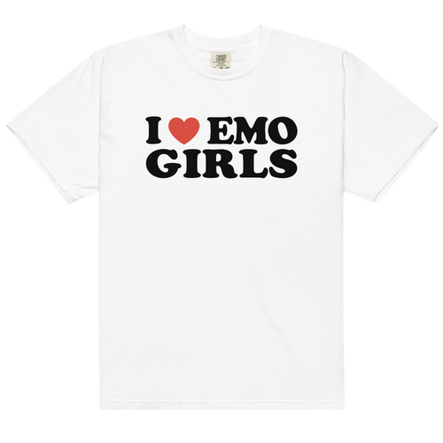 I Heart Emo Girl Comfy Tee